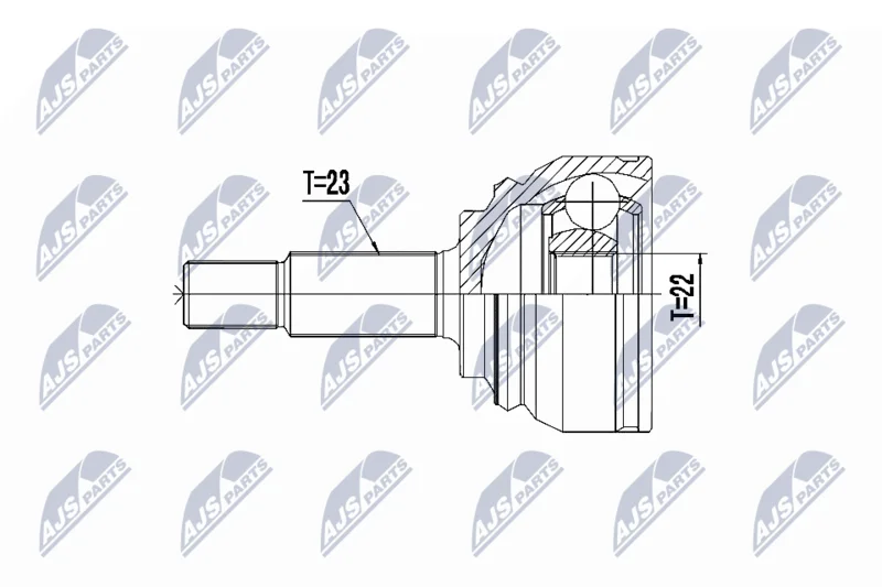 Joint Kit, drive shaft NTY NPZ-RE-055