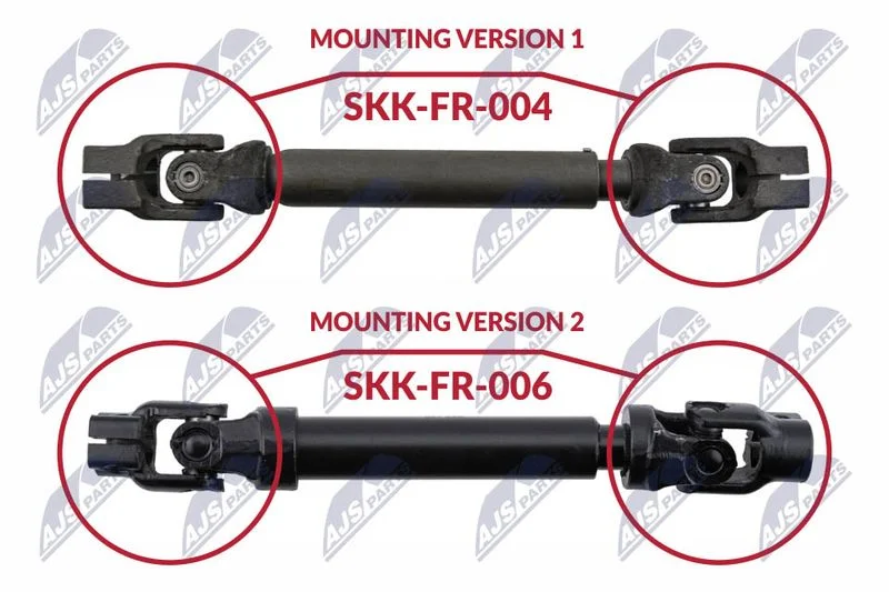 Hriadeľ riadenia NTY SKK-FR-006