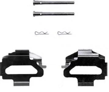 Accessory Kit, disc brake pad BREMBO A 02 231
