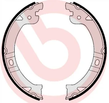 Brake Shoe Set, parking brake BREMBO S 11 505