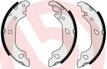 Sada brzdových čeľustí BREMBO S 23 551