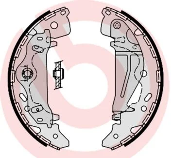 Brake Shoe Set BREMBO S 30 521