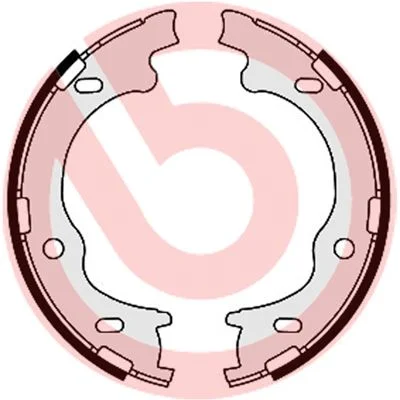 Brake Shoe Set, parking brake BREMBO S 30 529