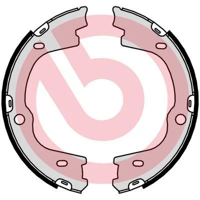 Sada brzdových čeľustí, parkovacia brzda BREMBO S 30 544