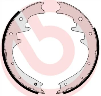 Brake Shoe Set BREMBO S 37 504