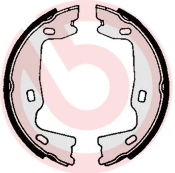 Brake Shoe Set, parking brake BREMBO S 59 521