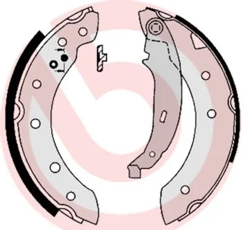 Sada brzdových čeľustí BREMBO S 61 520