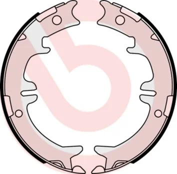 Sada brzdových čeľustí, parkovacia brzda BREMBO S 83 542