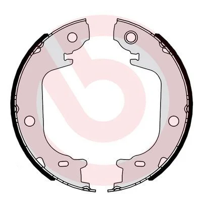 Sada brzdových čeľustí, parkovacia brzda BREMBO S 83 565