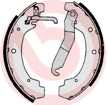 Brake Shoe Set BREMBO S 85 534