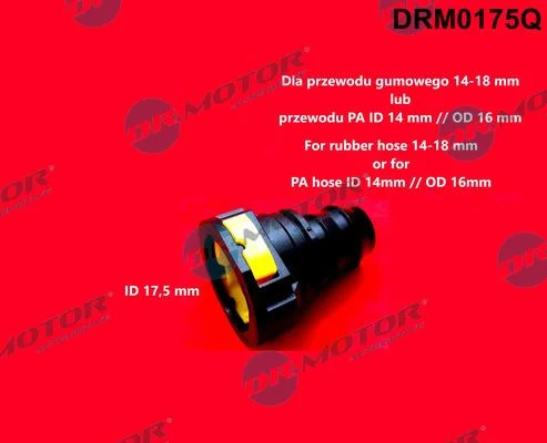 Hadicová spojka, hadica na palivo Dr.Motor Automotive DRM0175Q