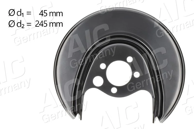 Ochranný plech proti rozstreku, brzdový kotúč AIC 56159