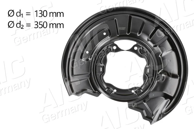 Ochranný plech proti rozstreku, brzdový kotúč AIC 56178