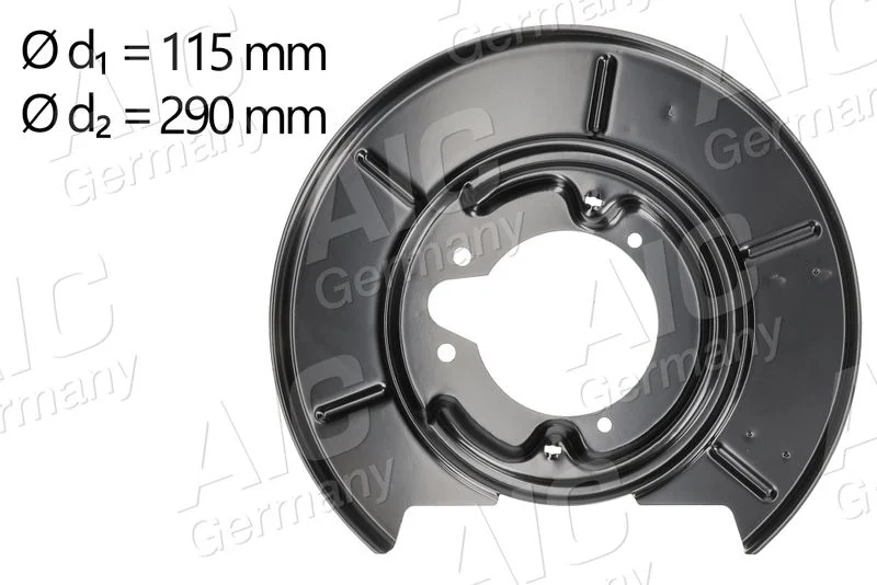 Ochranný plech proti rozstreku, brzdový kotúč AIC 56246
