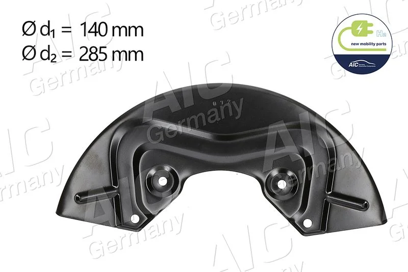 Ochranný plech proti rozstreku, brzdový kotúč AIC 57605