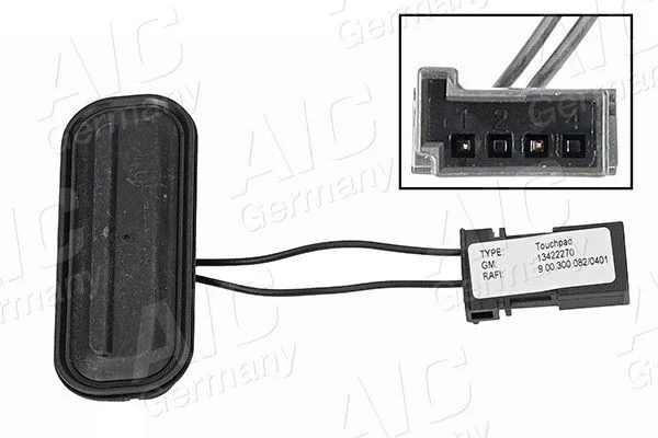 Kľučka zadných výklopných dverí AIC 71632