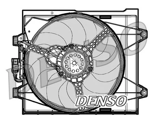 Ventilátor, chladenie motora DENSO DER09046