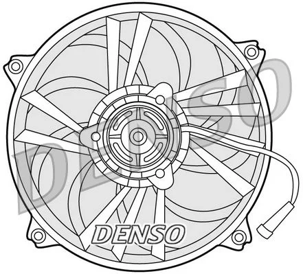 Ventilátor, chladenie motora DENSO DER21014
