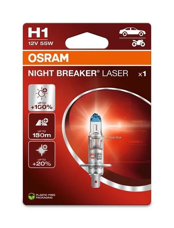 Bulb, high beam headlight ams-OSRAM 64150NL-1BL