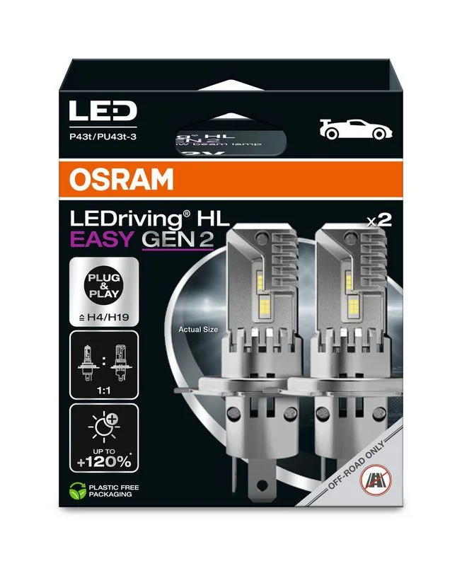 Lemputė, prožektorius ams-OSRAM 64193DWESY2-2HB