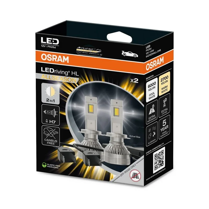 Lemputė, prožektorius ams-OSRAM 64210DWALL-2HB