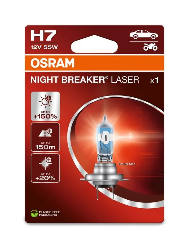 Bulb, high beam headlight ams-OSRAM 64210NL-1BL