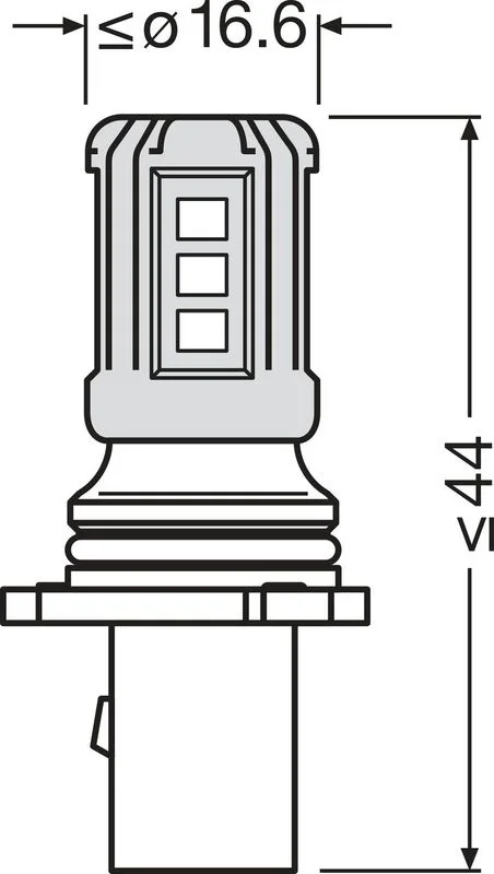 Lemputė ams-OSRAM 828DWP-1BL