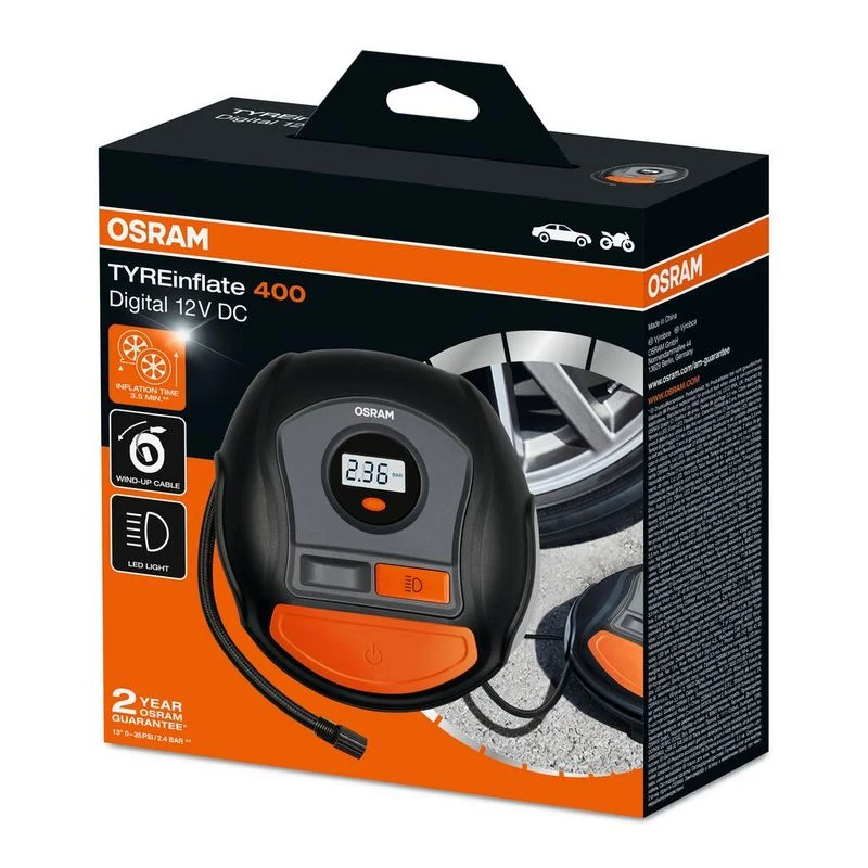 Padangų oro matuoklis/pildytuvas ams-OSRAM OTI400