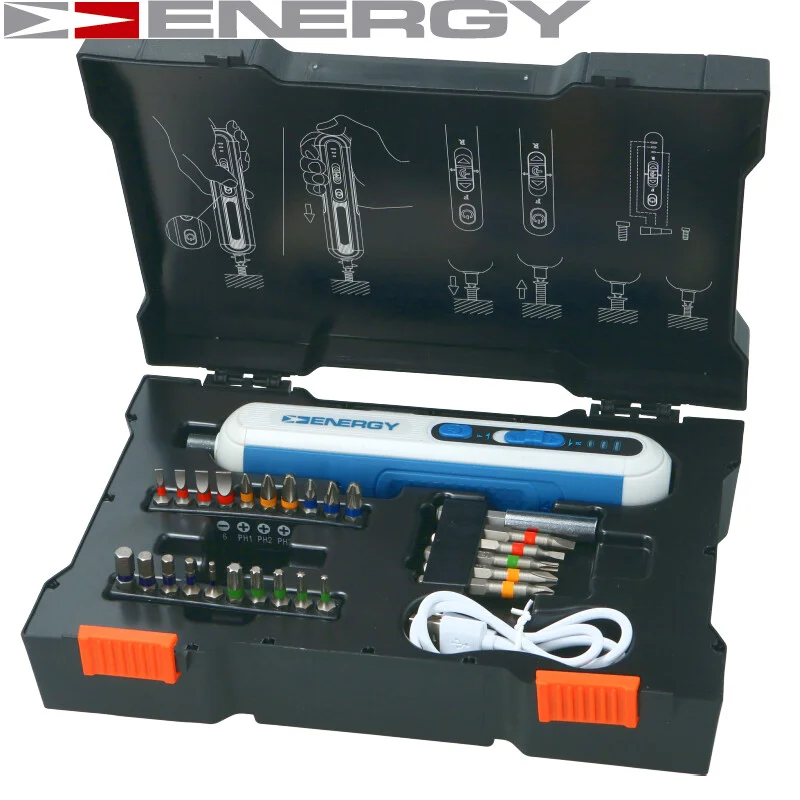 Rázový uťahovák (nabíjateľná batéria) ENERGY NE00804N