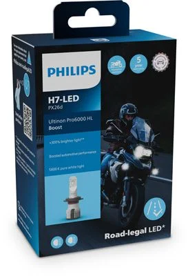 Bulb, high beam headlight PHILIPS ZAROWKI 11972U60BX1