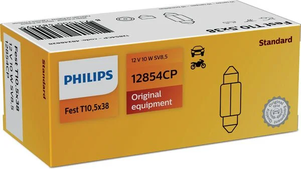 Žiarovka, vnútorné svetlo PHILIPS 12854CP