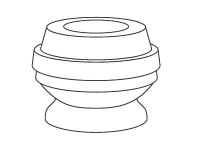 Dust Cover Kit, shock absorber KYB 910222