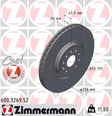 Brake Disc 600.3269.52