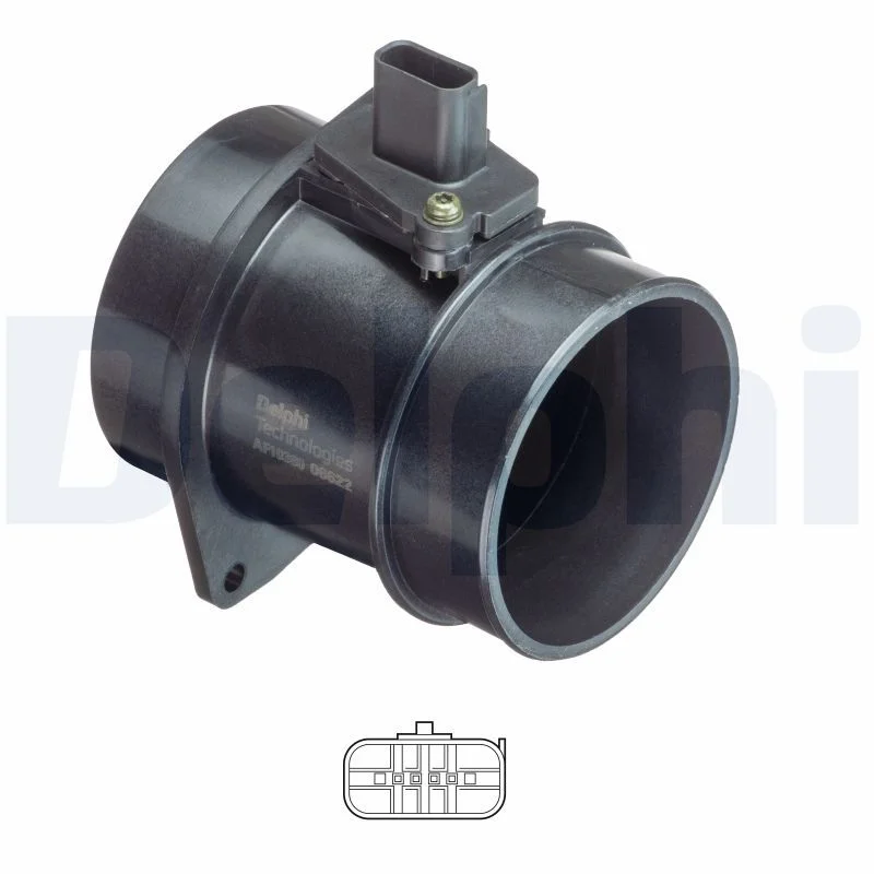 Mass Air Flow Sensor DELPHI AF10380-12B1