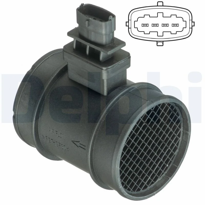 Mass Air Flow Sensor DELPHI AF10400-12B1