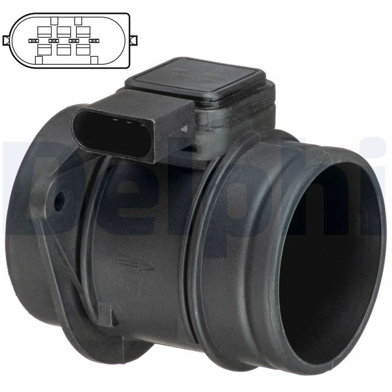 Mass Air Flow Sensor DELPHI AF10505-12B1