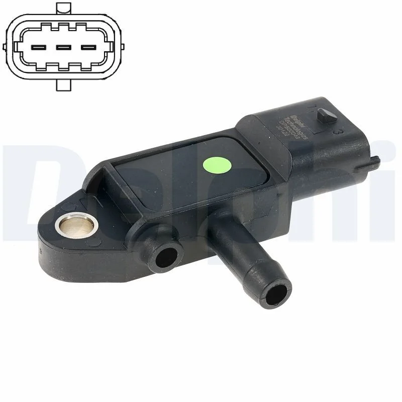 Senzor, výfukový tlak DELPHI DPS00048-12B1