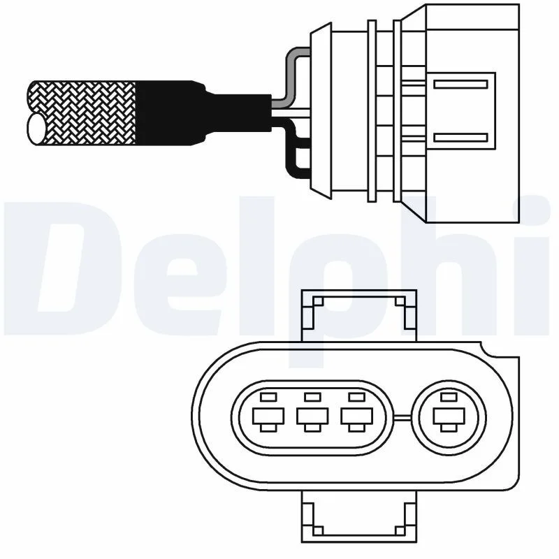 Oxygen Sensor DELPHI ES10987-12B1