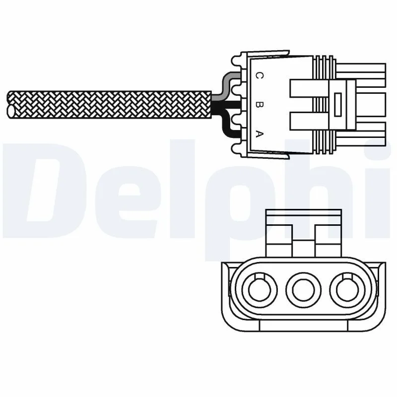 Oxygen Sensor DELPHI ES10990-12B1