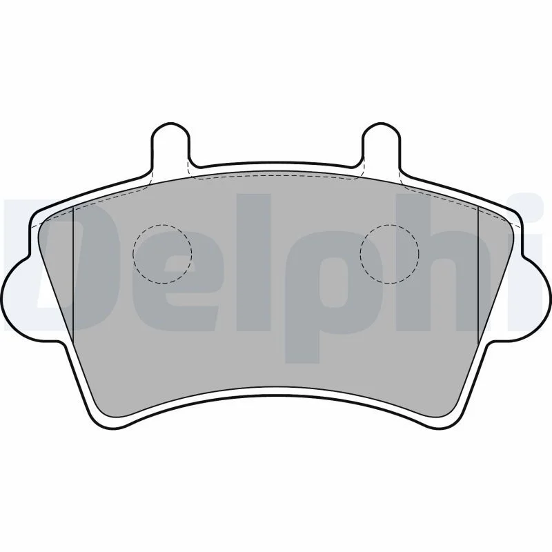 Brake Pad Set, disc brake DELPHI LP1746