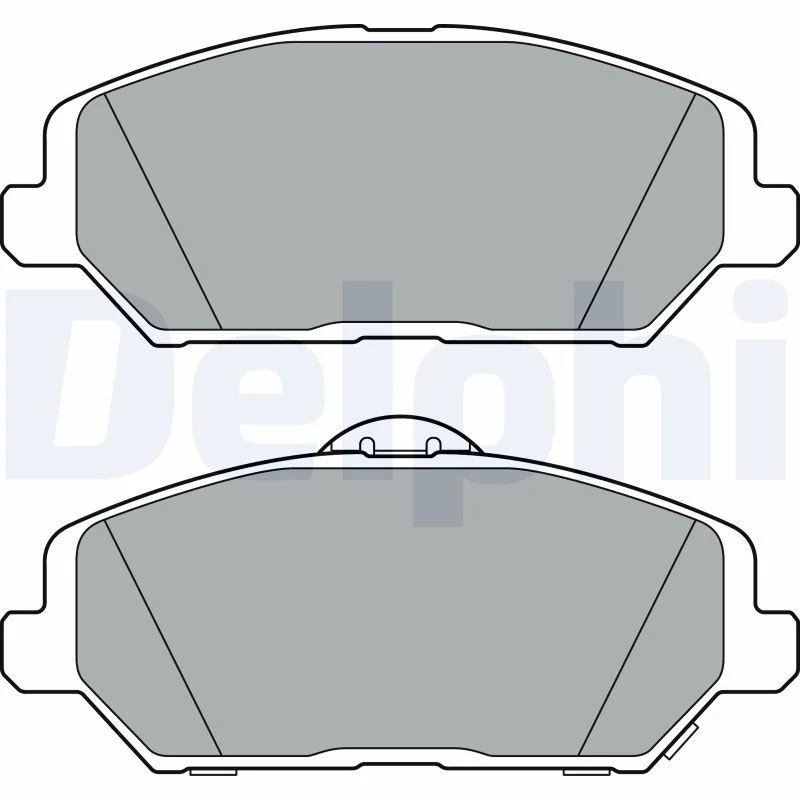 Brake Pad Set, disc brake DELPHI LP3385