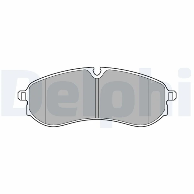 Brake Pad Set, disc brake DELPHI LP3641