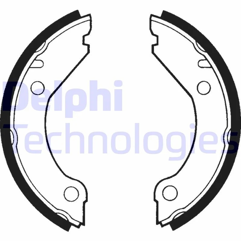 Brake Shoe Set, parking brake DELPHI LS1375