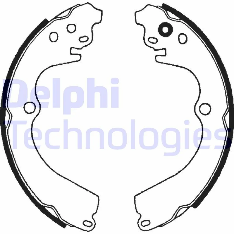 Brake Shoe Set DELPHI LS1604