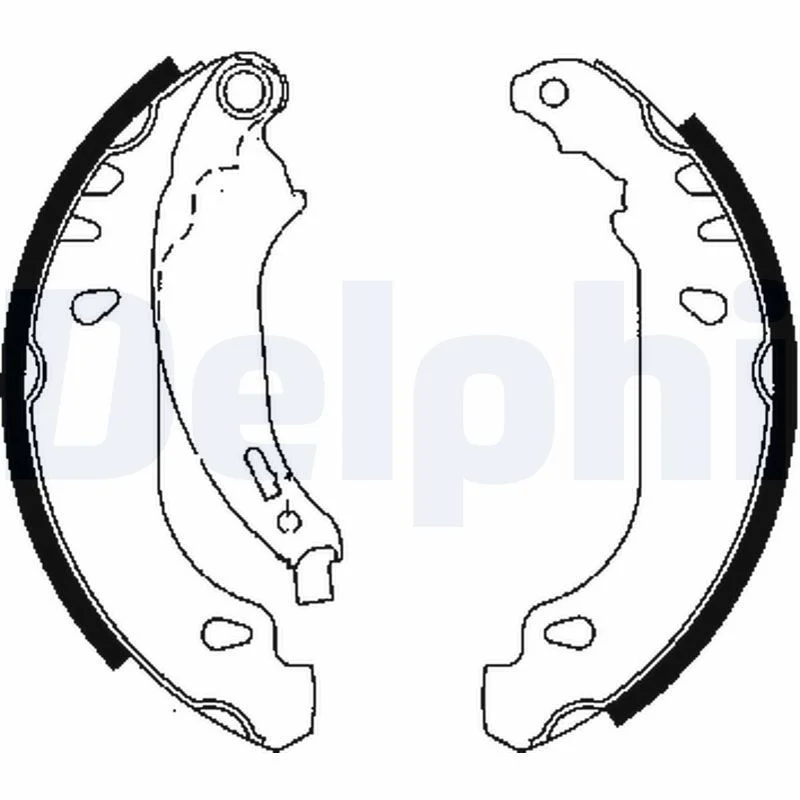 Brake Shoe Set DELPHI LS1848