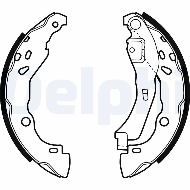Brake Shoe Set DELPHI LS1929