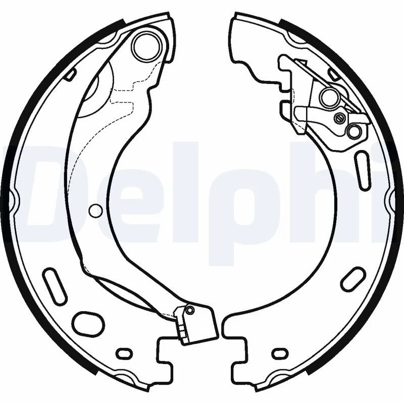 Brake Shoe Set DELPHI LS1997