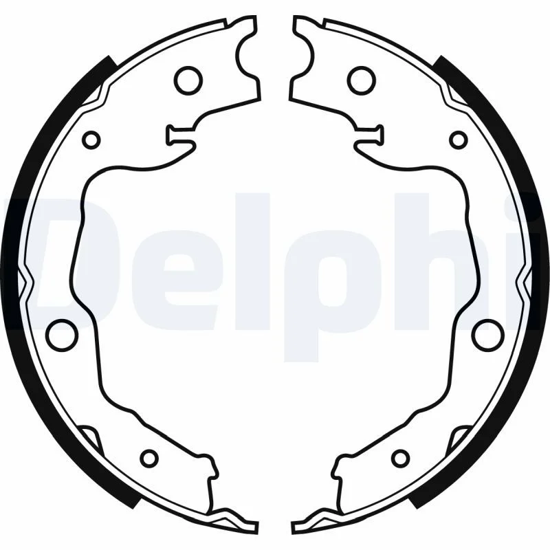 Brake Shoe Set DELPHI LS1999