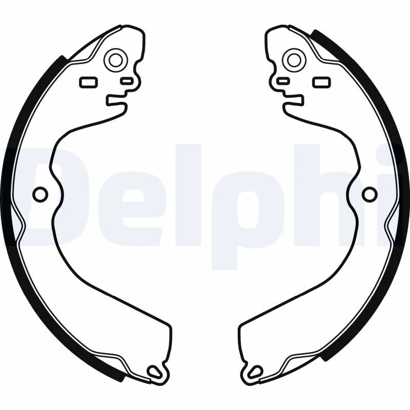 Brake Shoe Set DELPHI LS2049