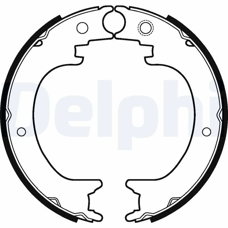 Brake Shoe Set DELPHI LS2121